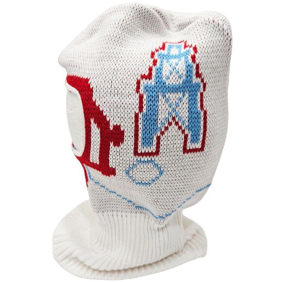 Vintage Houston Oilers NFL Football Beanie Cap - Helmet Mask Toque Hat 1990 - Picture 6 of 7